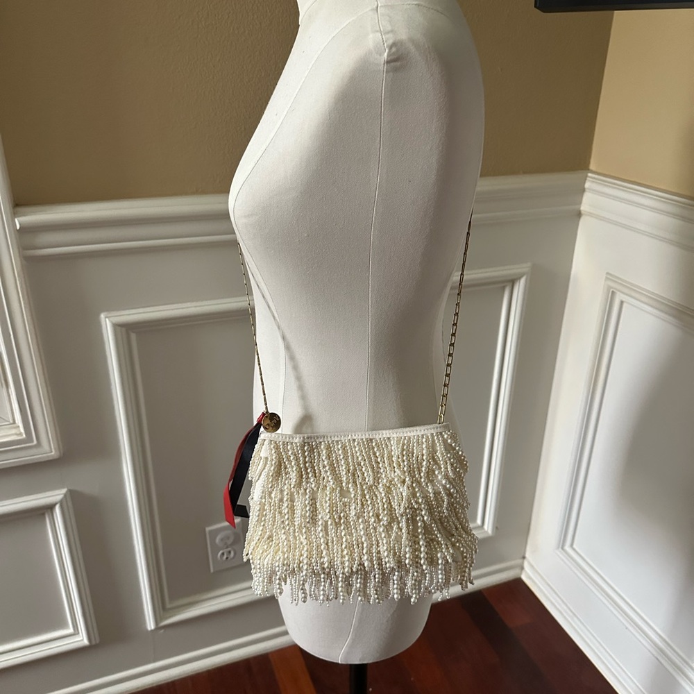 Clare V Pearl Fringe Estelle Bag